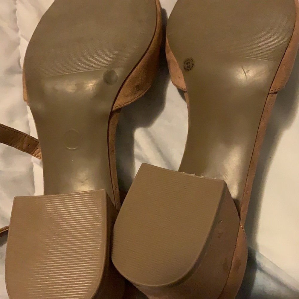NWOT suede looking heels worthingtom - Picture 5 of 5
